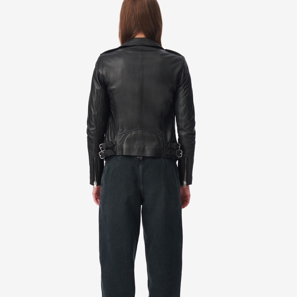 IRO Newhawn Leather Jacket - Picture 4 of 12
